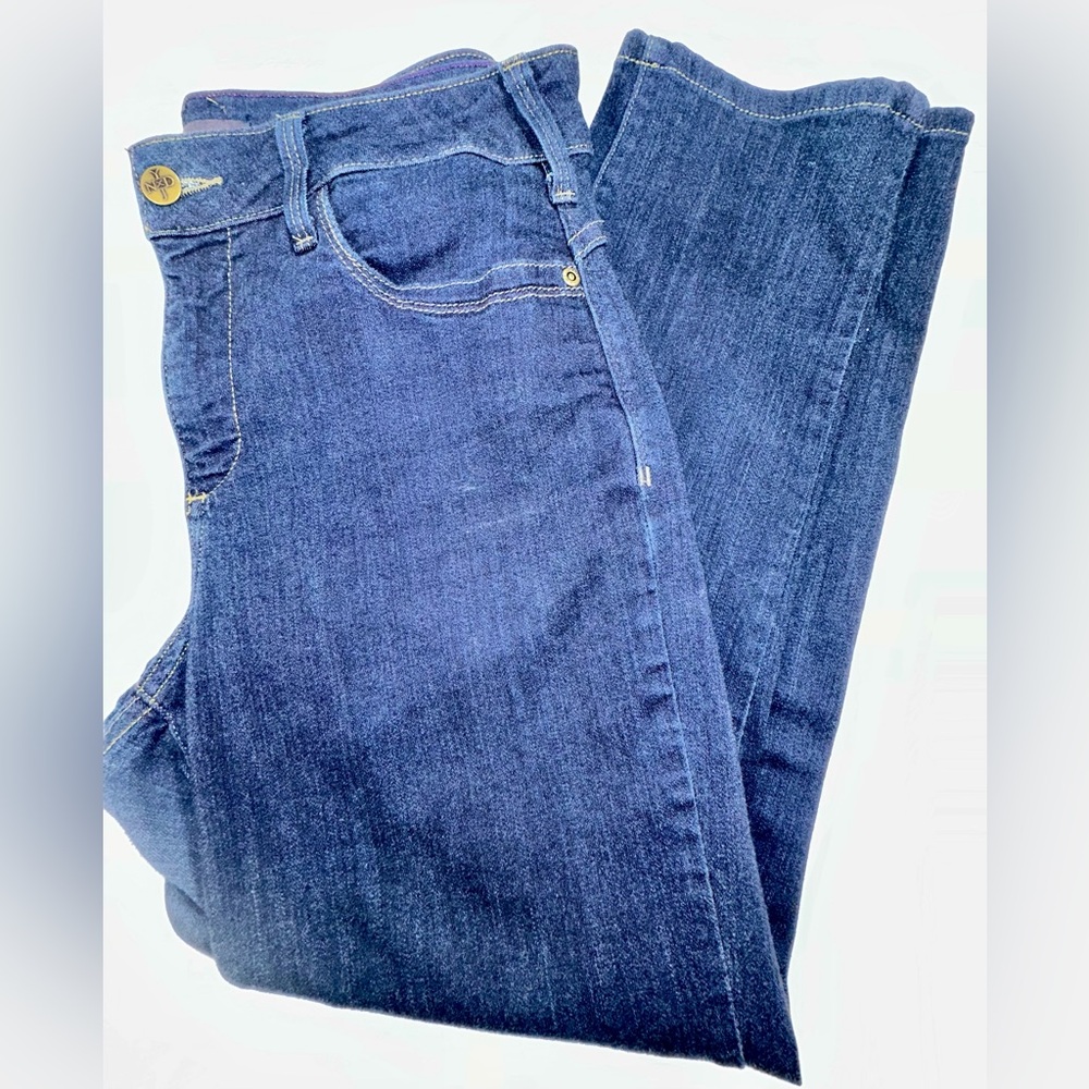 NYDJ Ami Skinny Legging Jeans Women’s 8 Dark Wash LiftTuck Stretch Denim 24.5in
